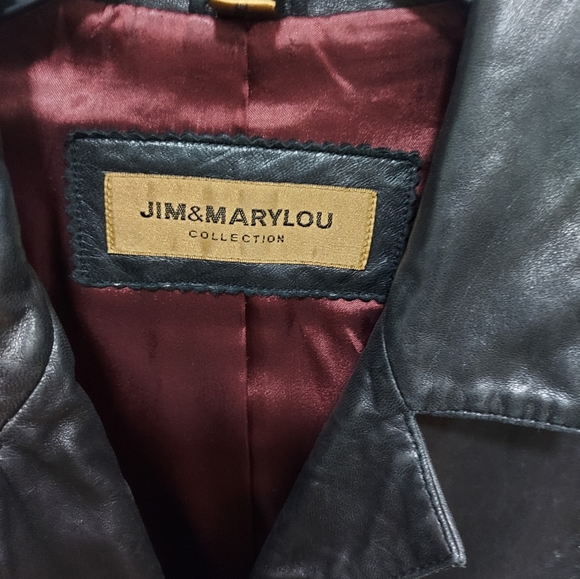 Black leather jacket. Purchased in Soho , NY boutique. - Picture 2 of 3